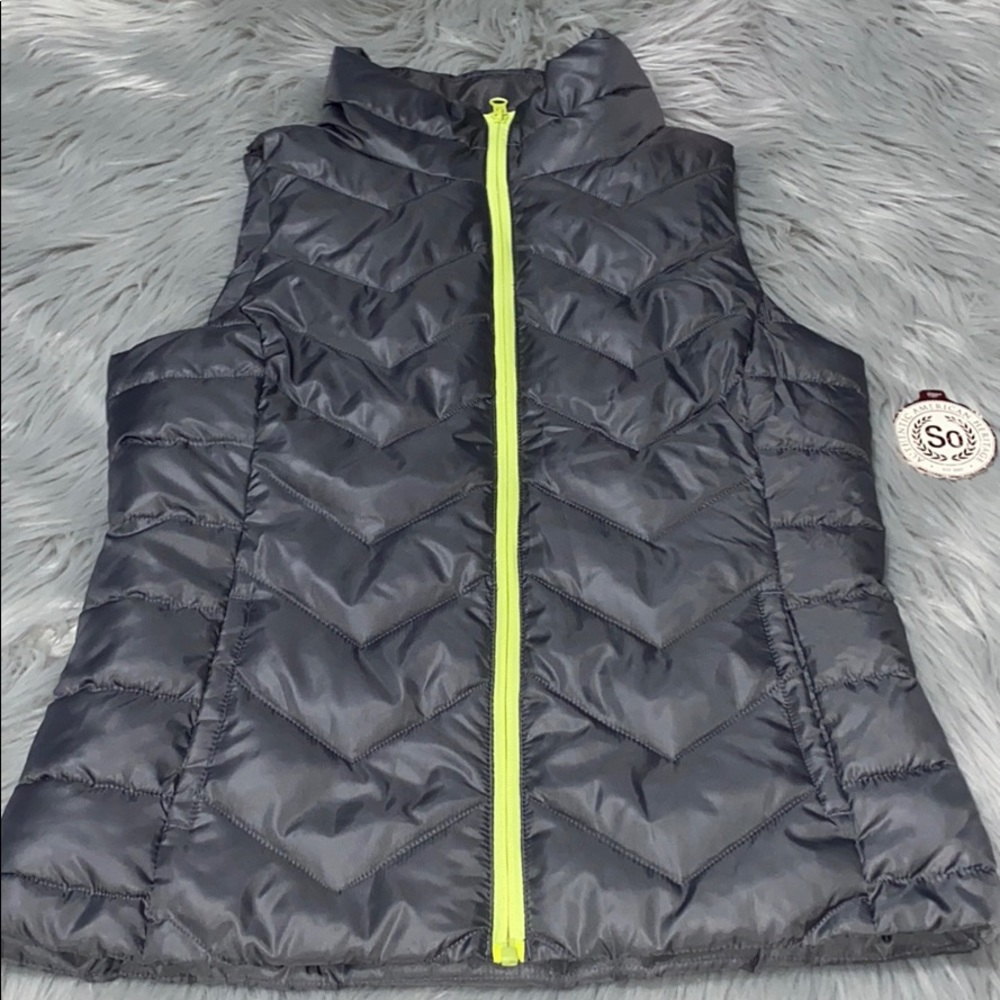 SO Quilted Puffer Vest